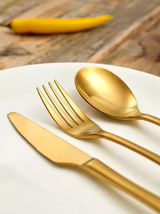 BERNDORF | Set di posate da tavola 20 pezzi ONTARIO PVD rame | gold